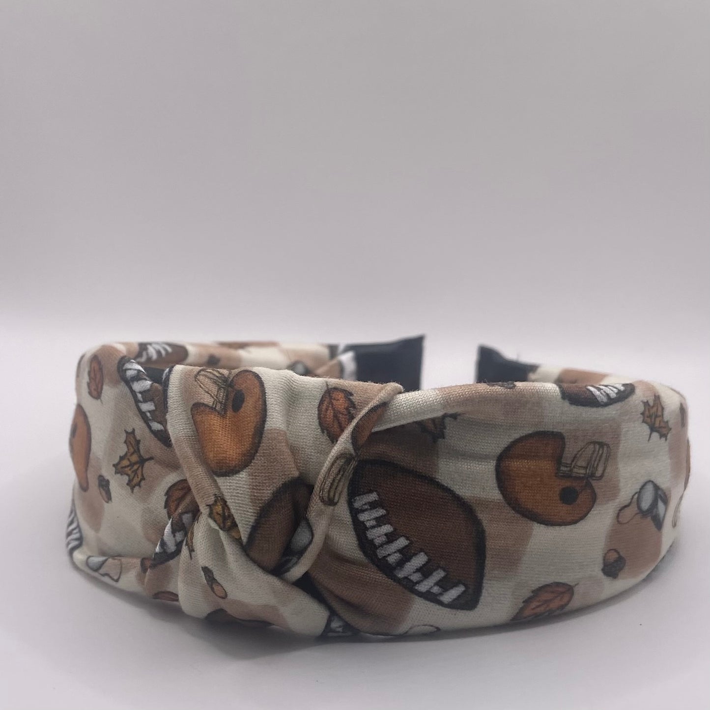 Hard Headband 1.5 Inch- Football