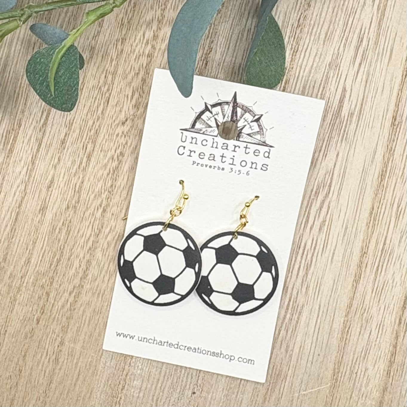 Earring- Soccer