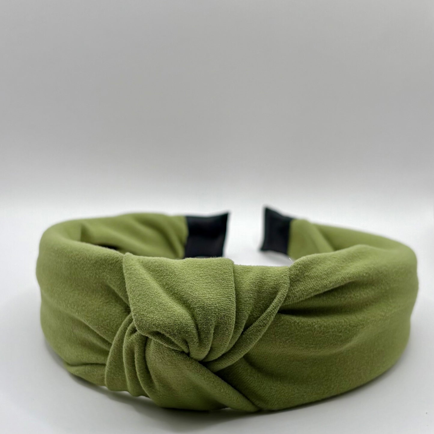 Hard Headband 1.5 Inch- Dark Sage Green
