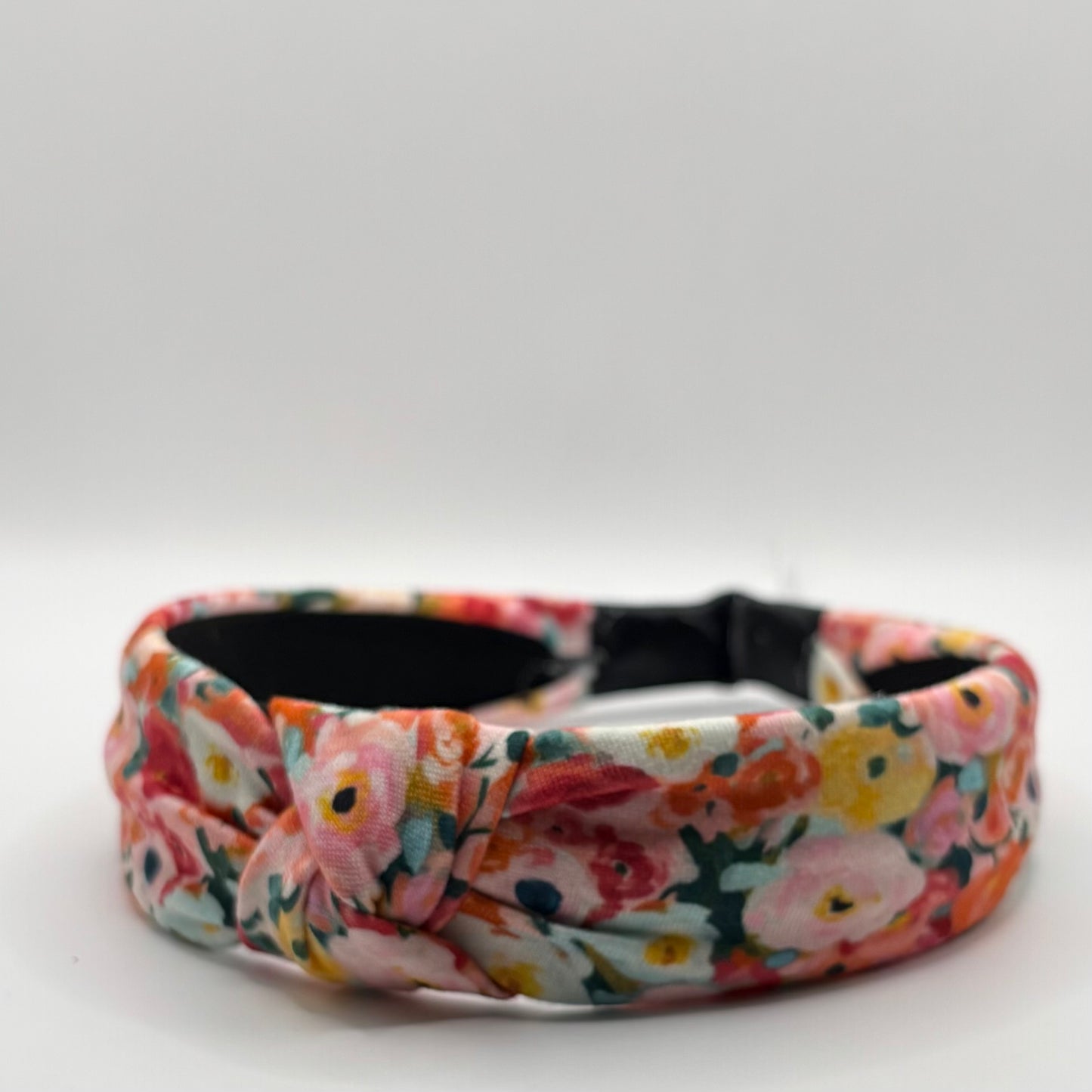 Hard Headband 1 Inch- Flower Field
