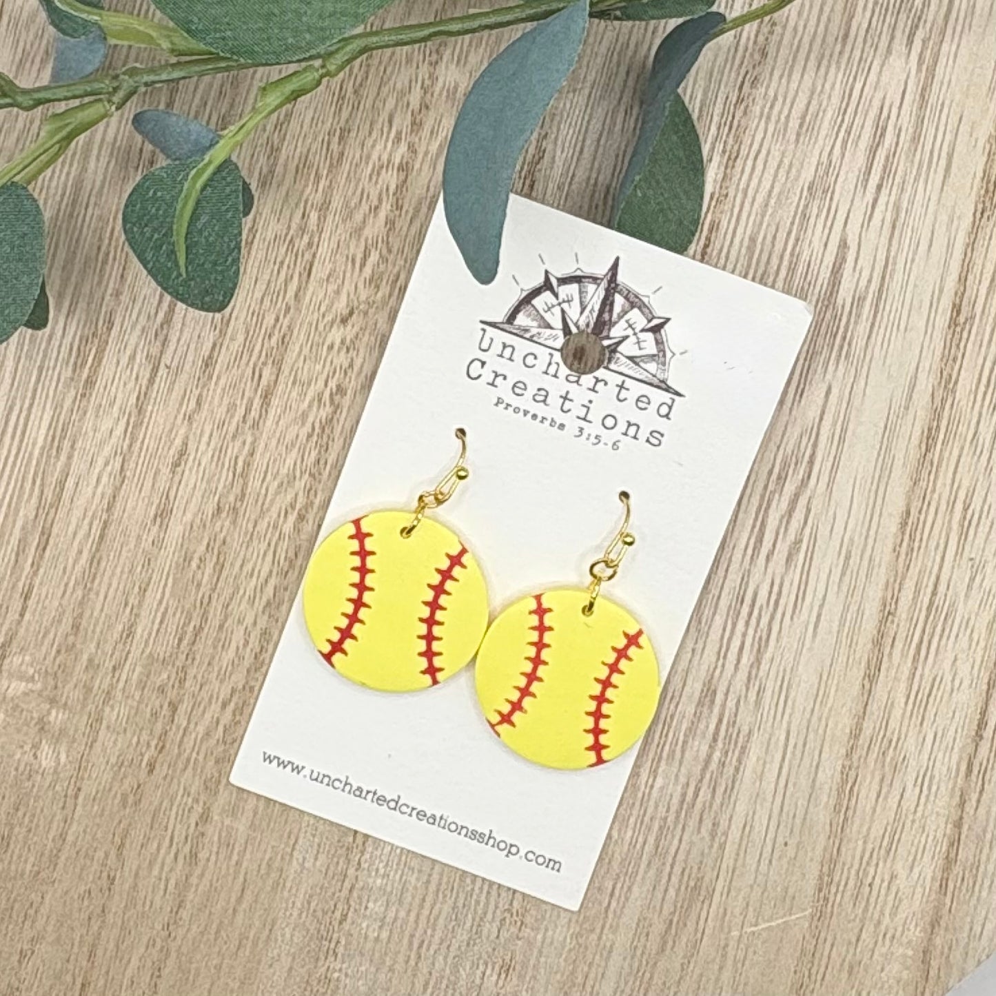 Earring- Softball