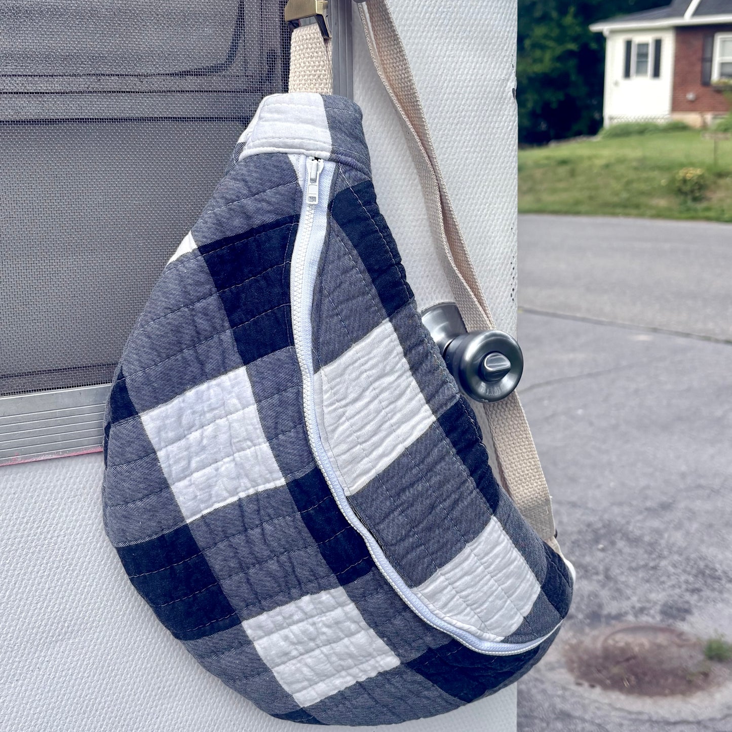 Fanny Pack- Quilted Checker