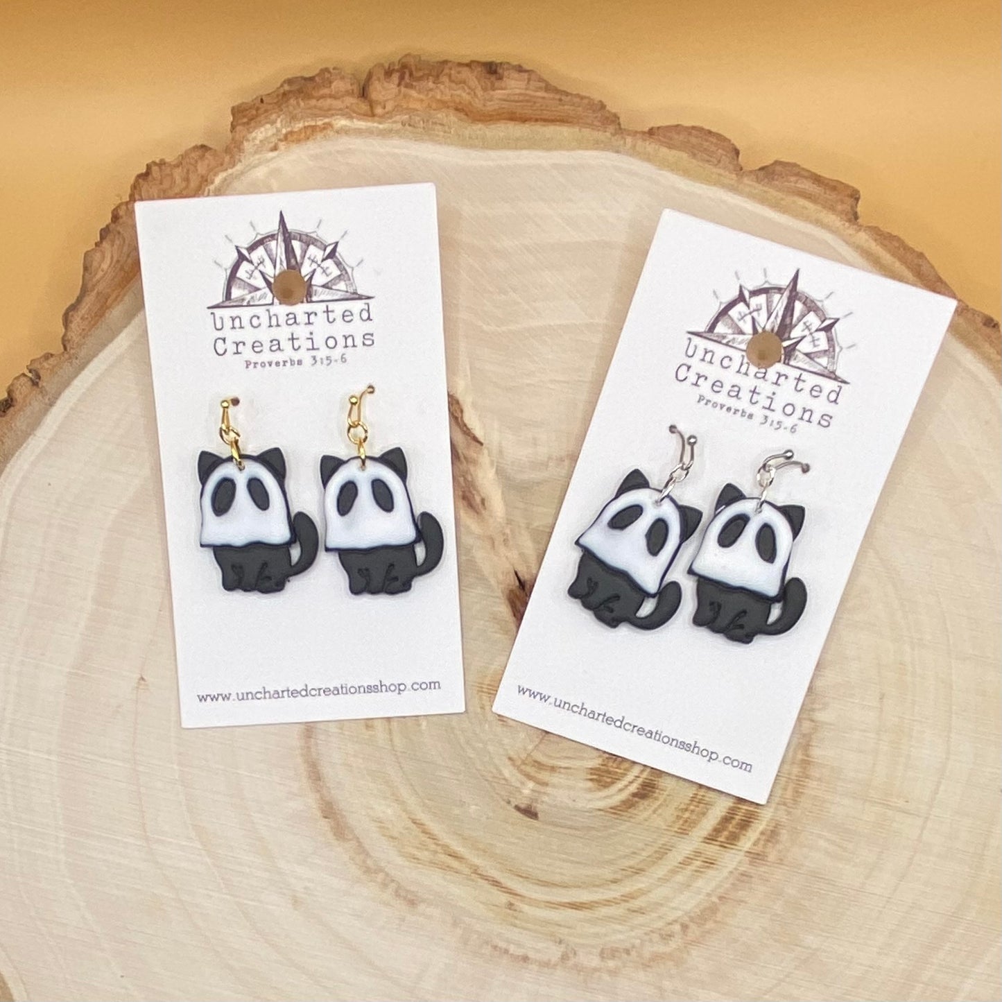 Earring- Trick Or Treat Cat