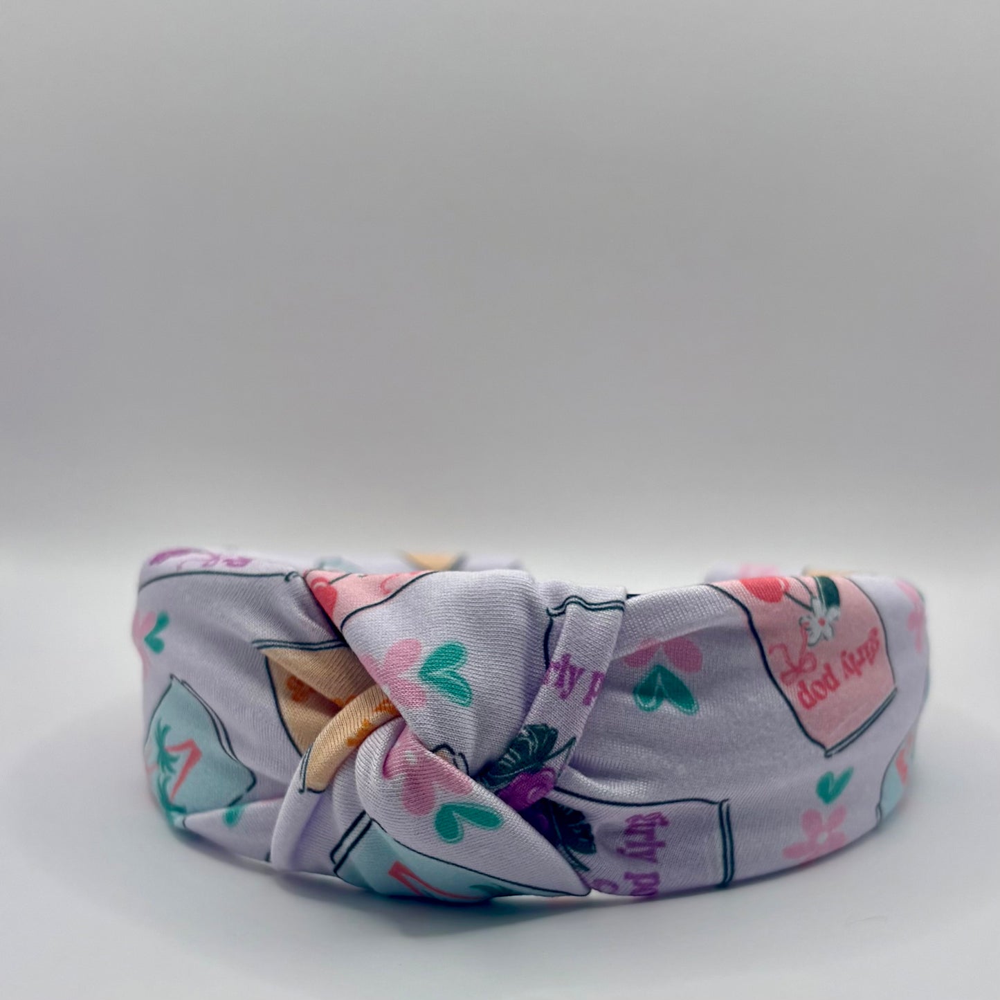 Hard Headband 1.5 Inch- Girly Pop
