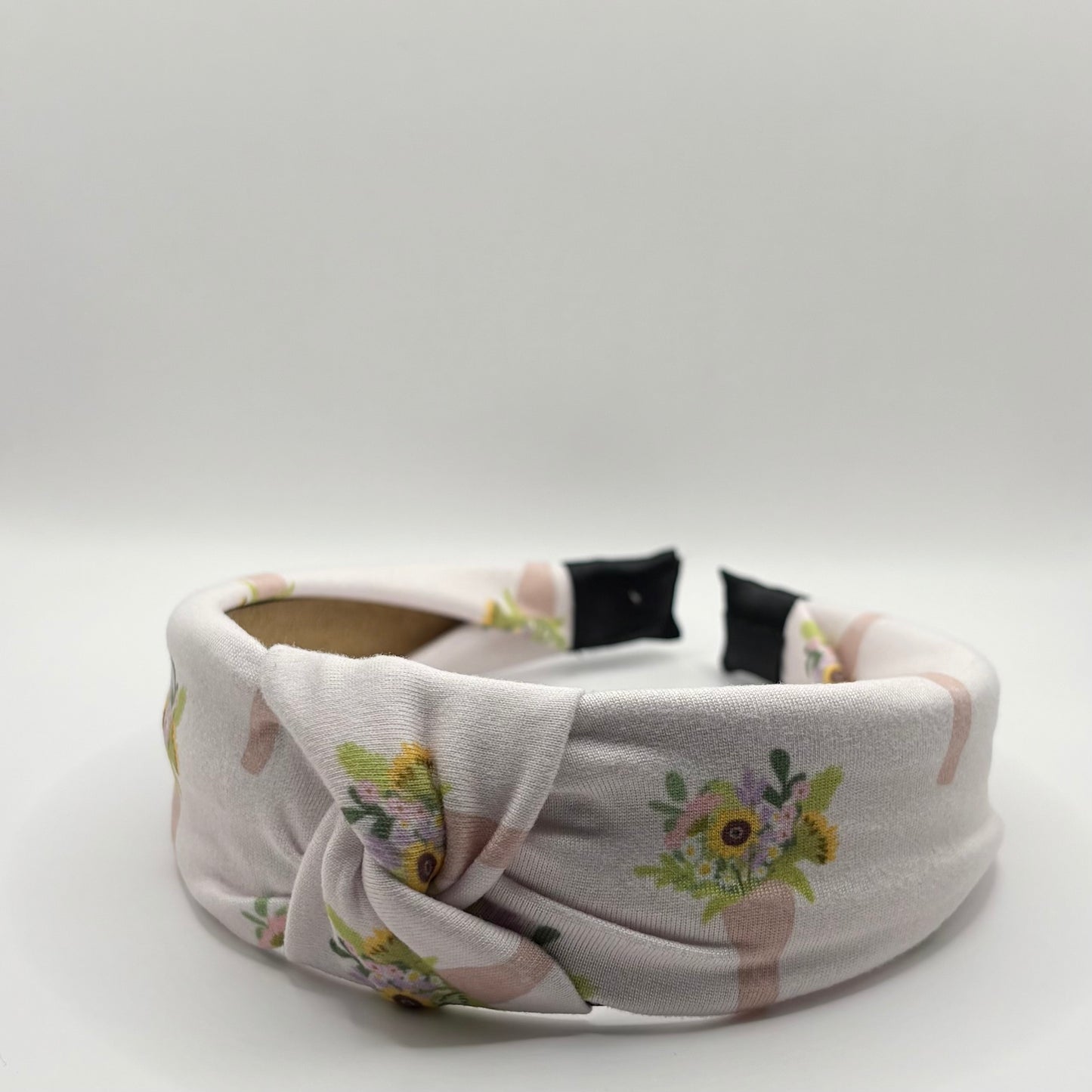 Hard Headband 1.5 Inch- Floral Bouquet