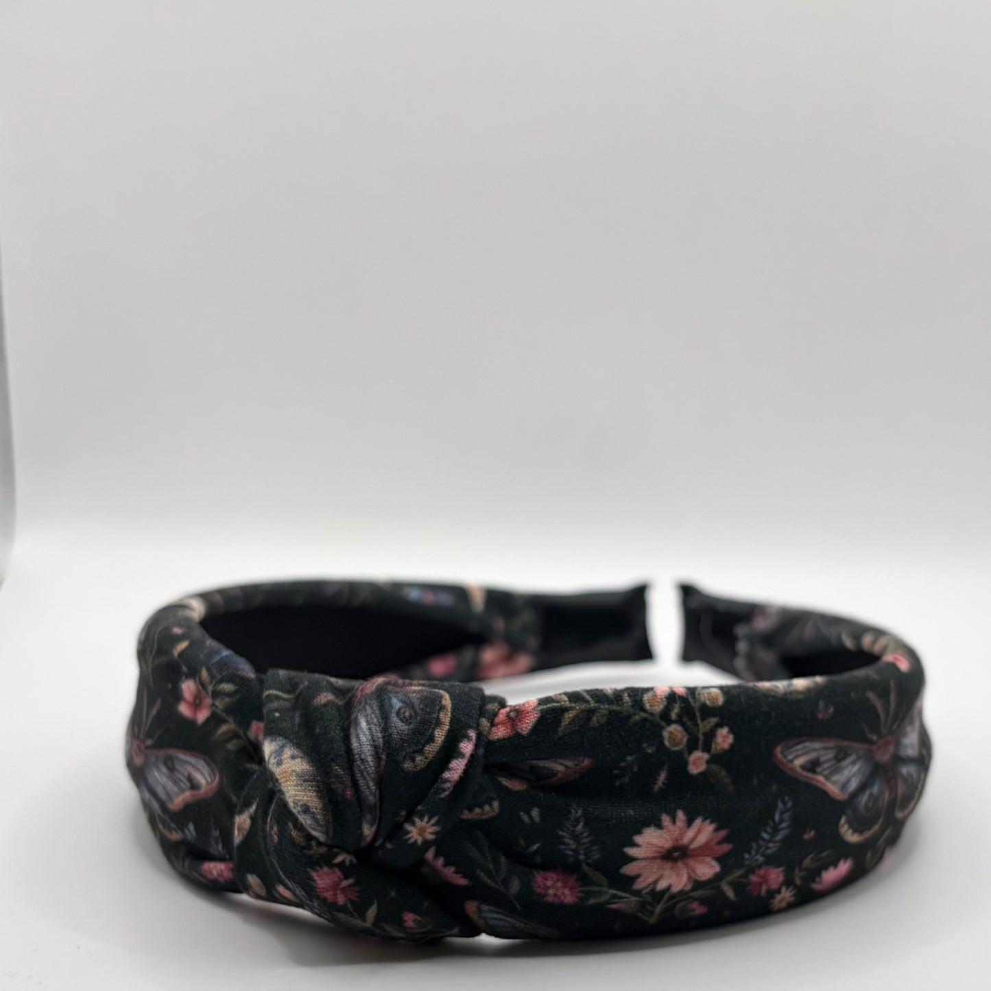 Hard Headband 1 Inch- Enchanting Moths