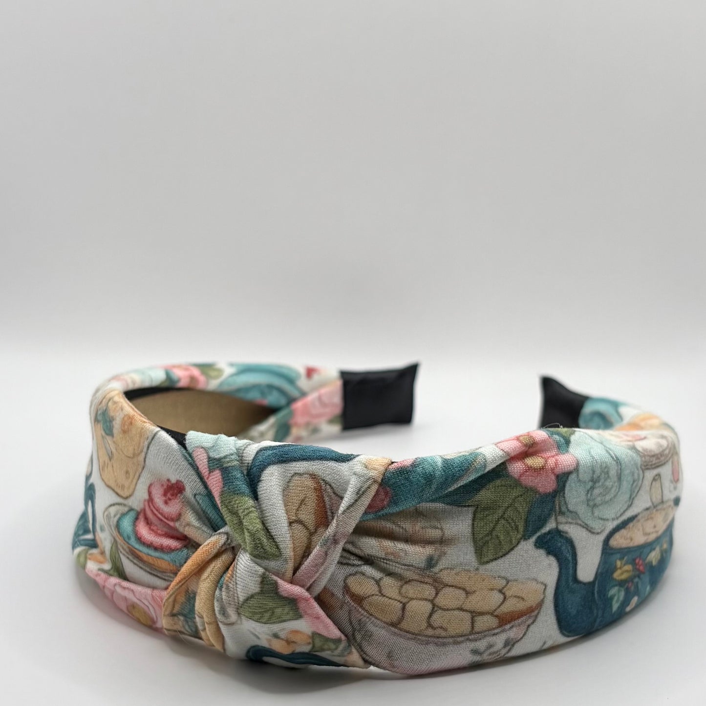 Hard Headband 1.5 Inch- A Very Mad Tea Party