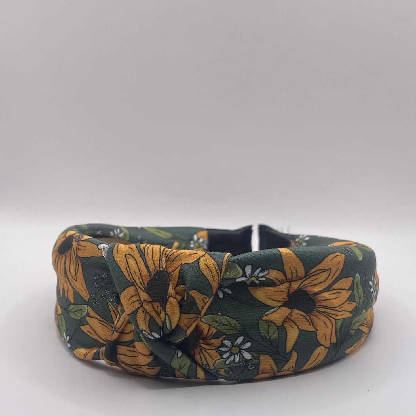 Hard Headband 1.5 Inch- Pick Your Own Sunflowers
