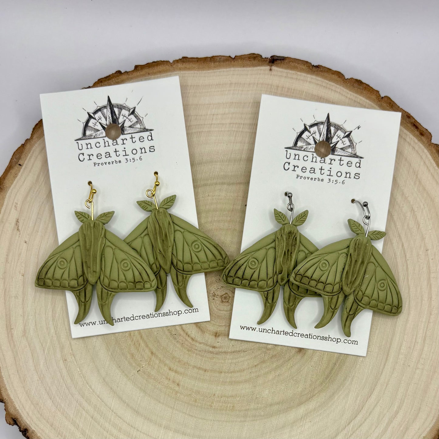 Earring- Statement Moths