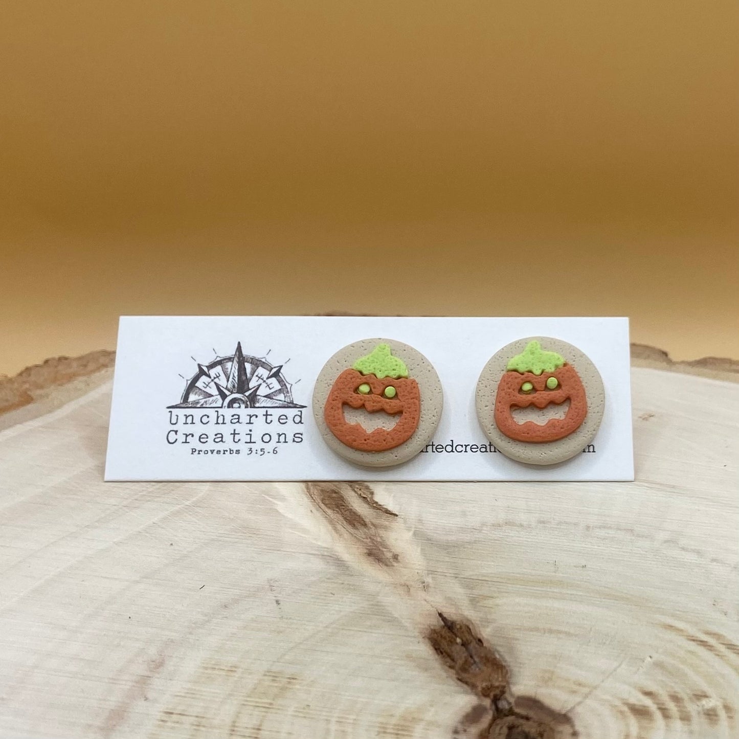Stud- Cookie Pumpkin