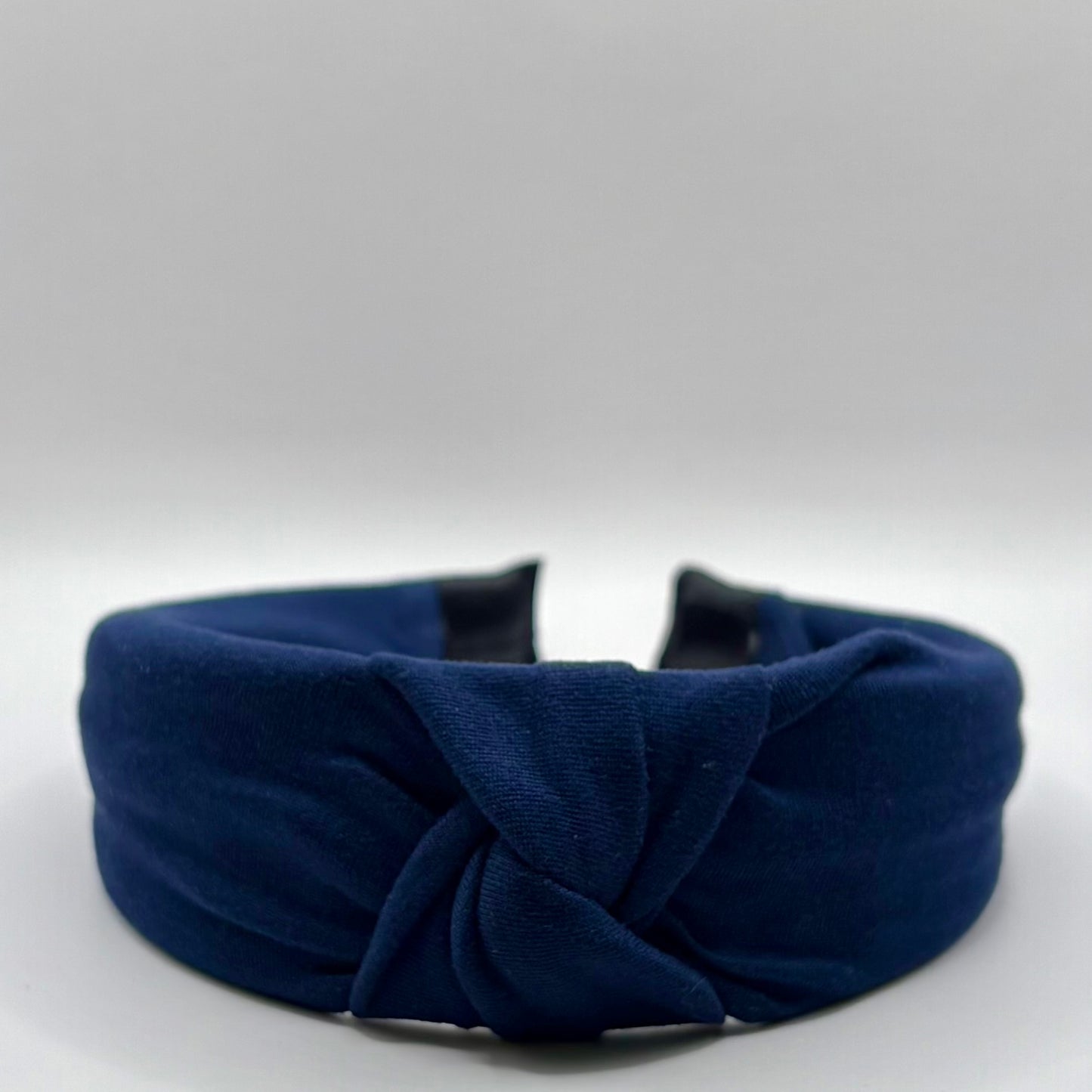 Hard Headband 1.5 Inch- Navy