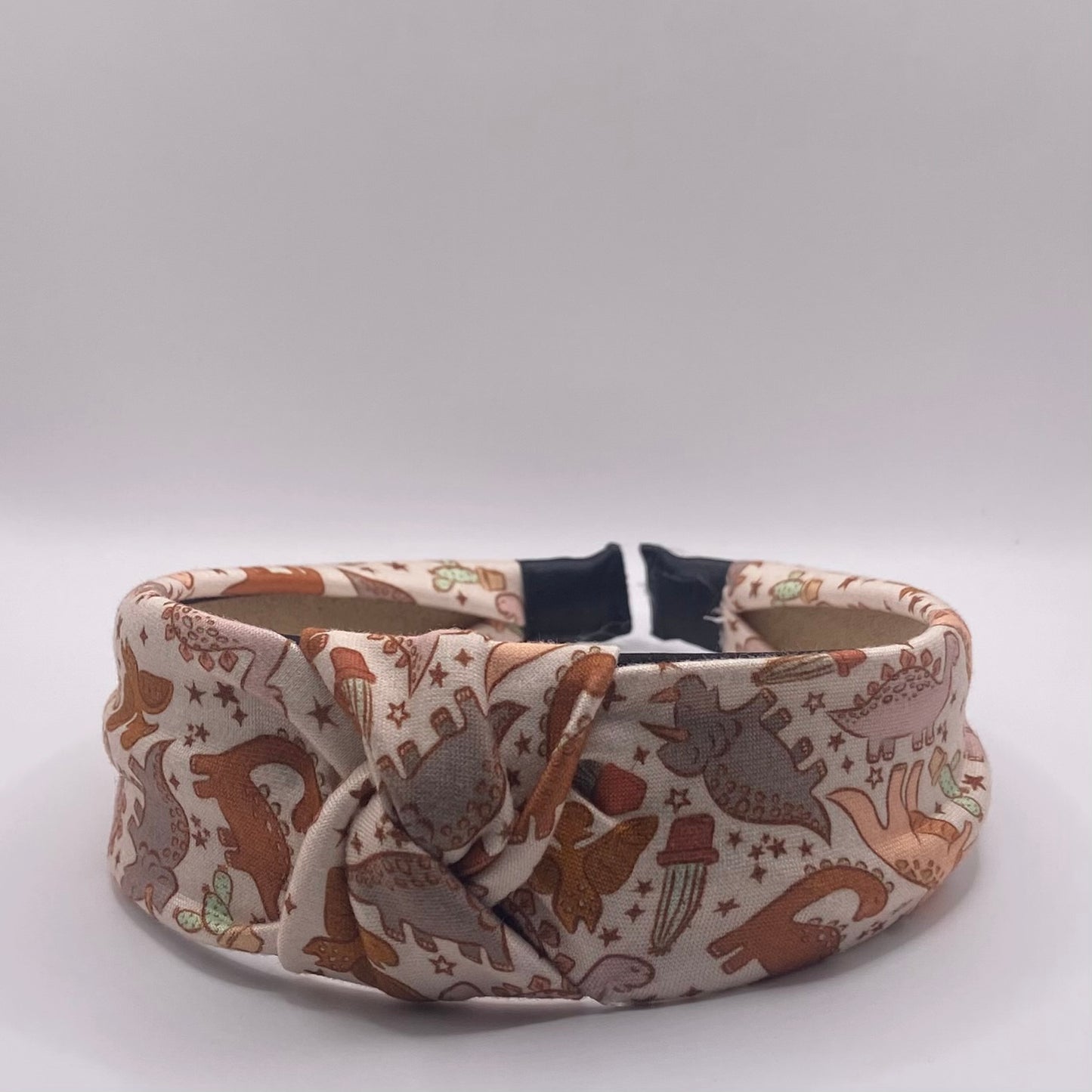 Hard Headband 1.5 Inch- Girly Dino