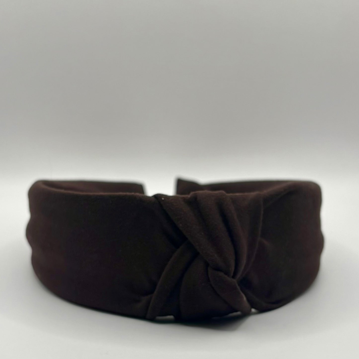 Hard Headband 1.5 Inch- Dark Chocolate Brown