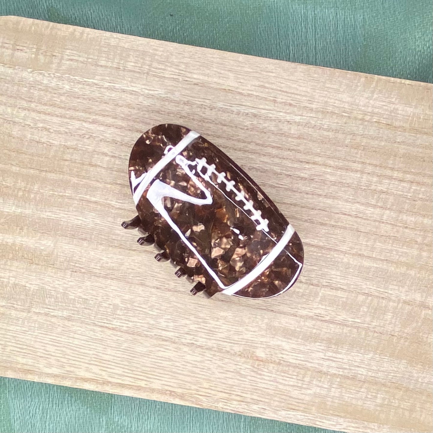Claw Clip- Football