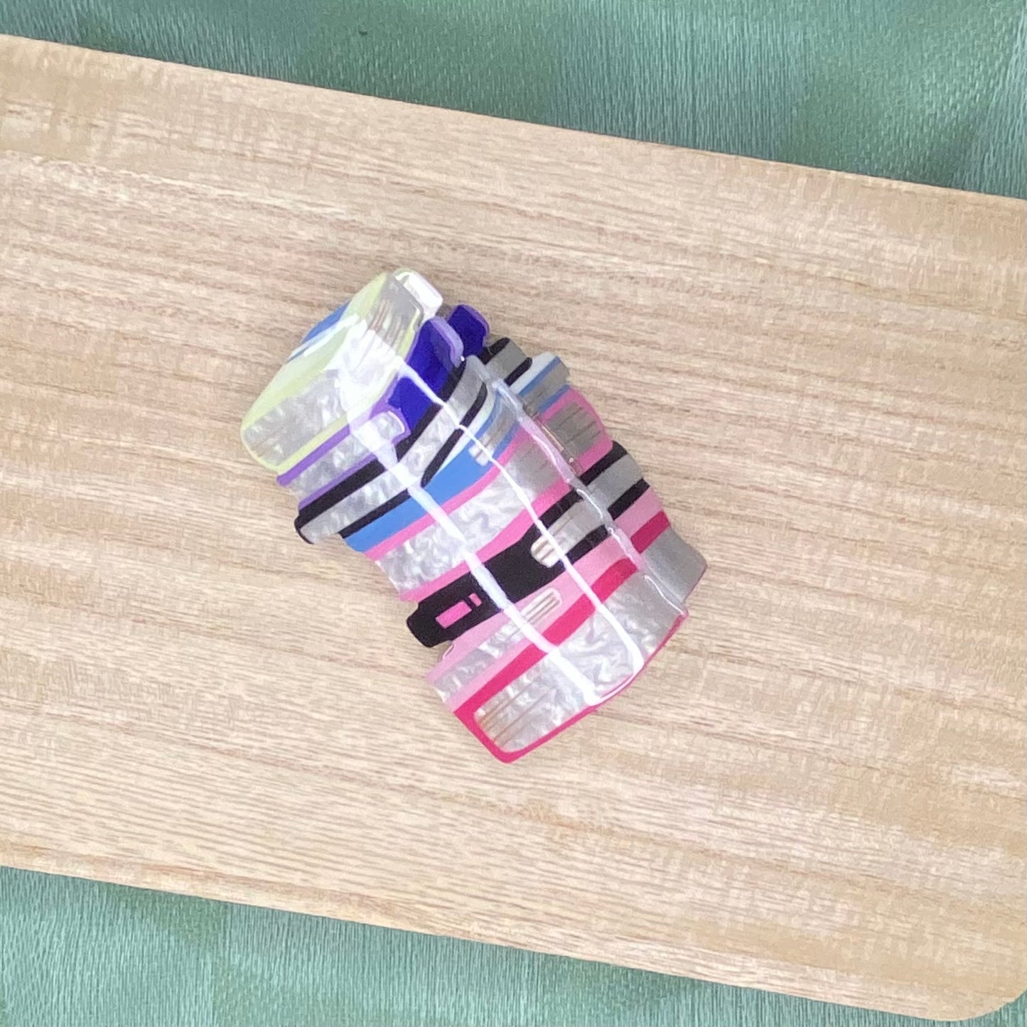 Claw Clip- Color Block Books