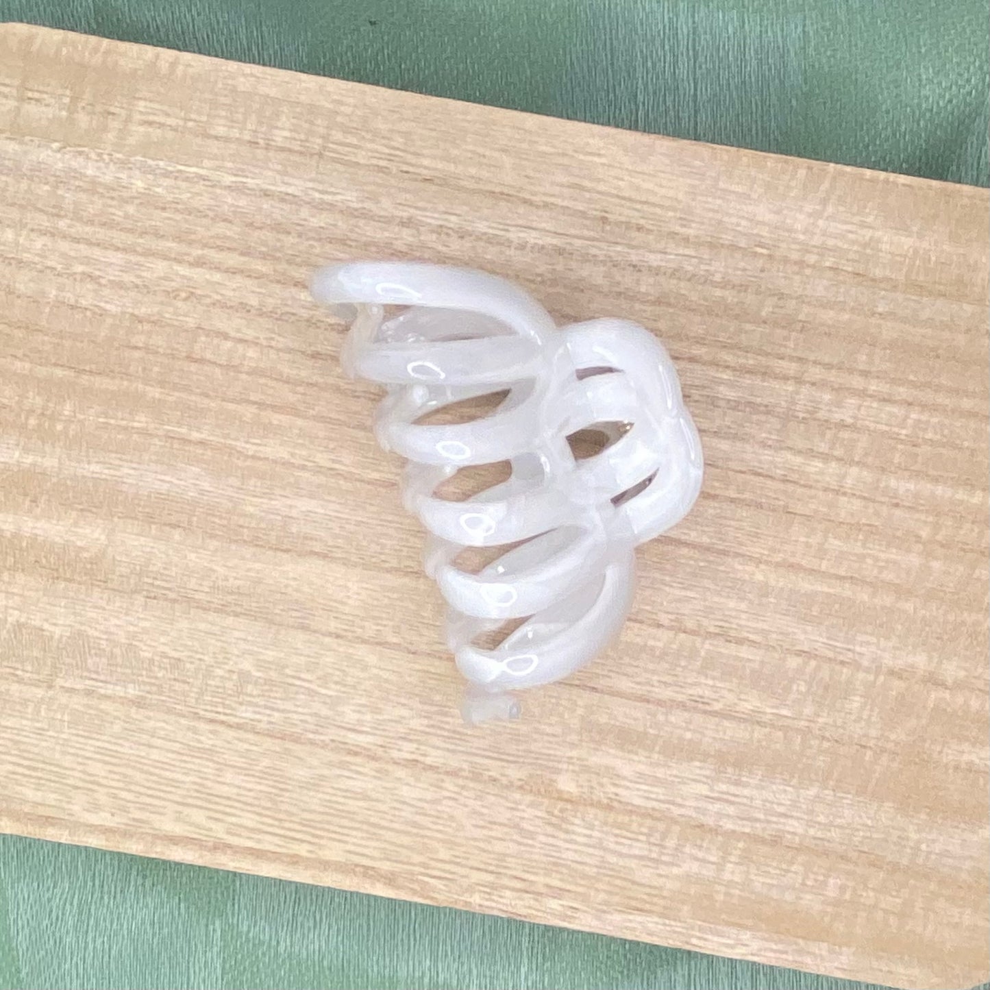 Claw Clip- Wide Marble