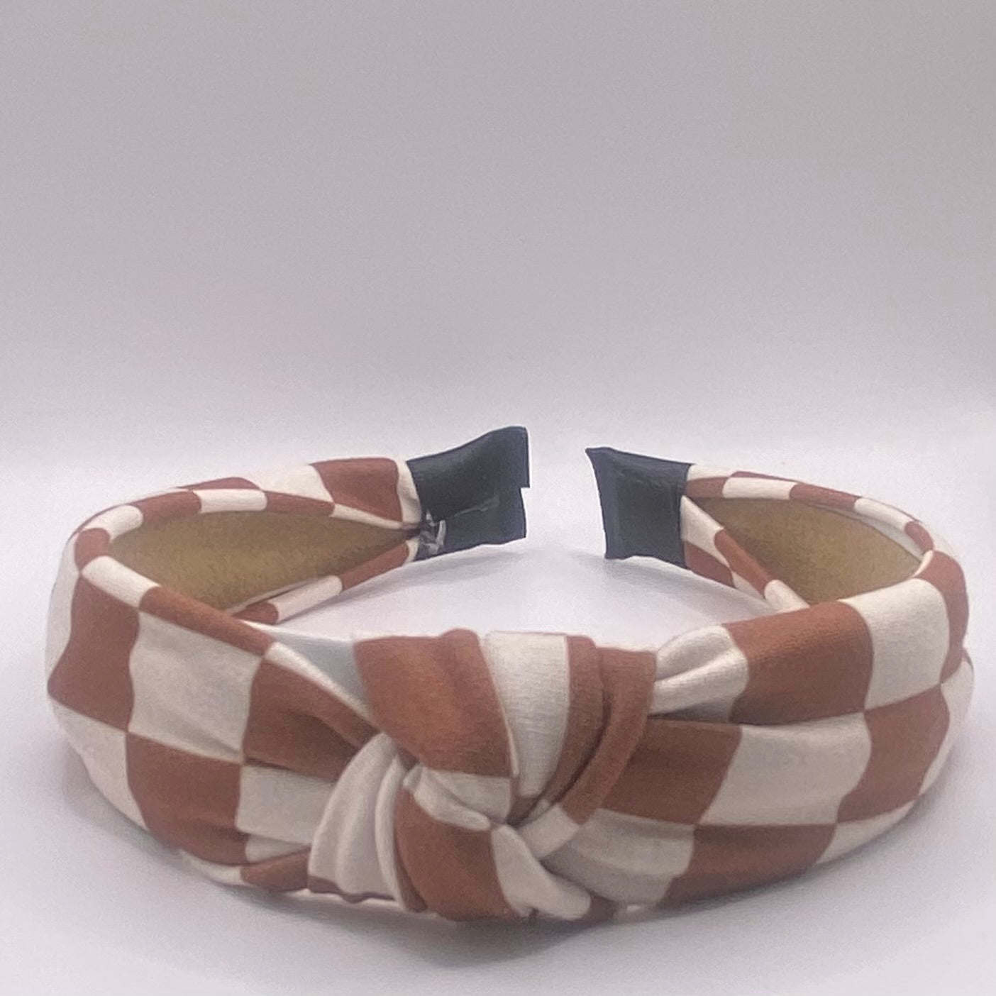 Hard Headband 1 Inch- Chocolate Brown
