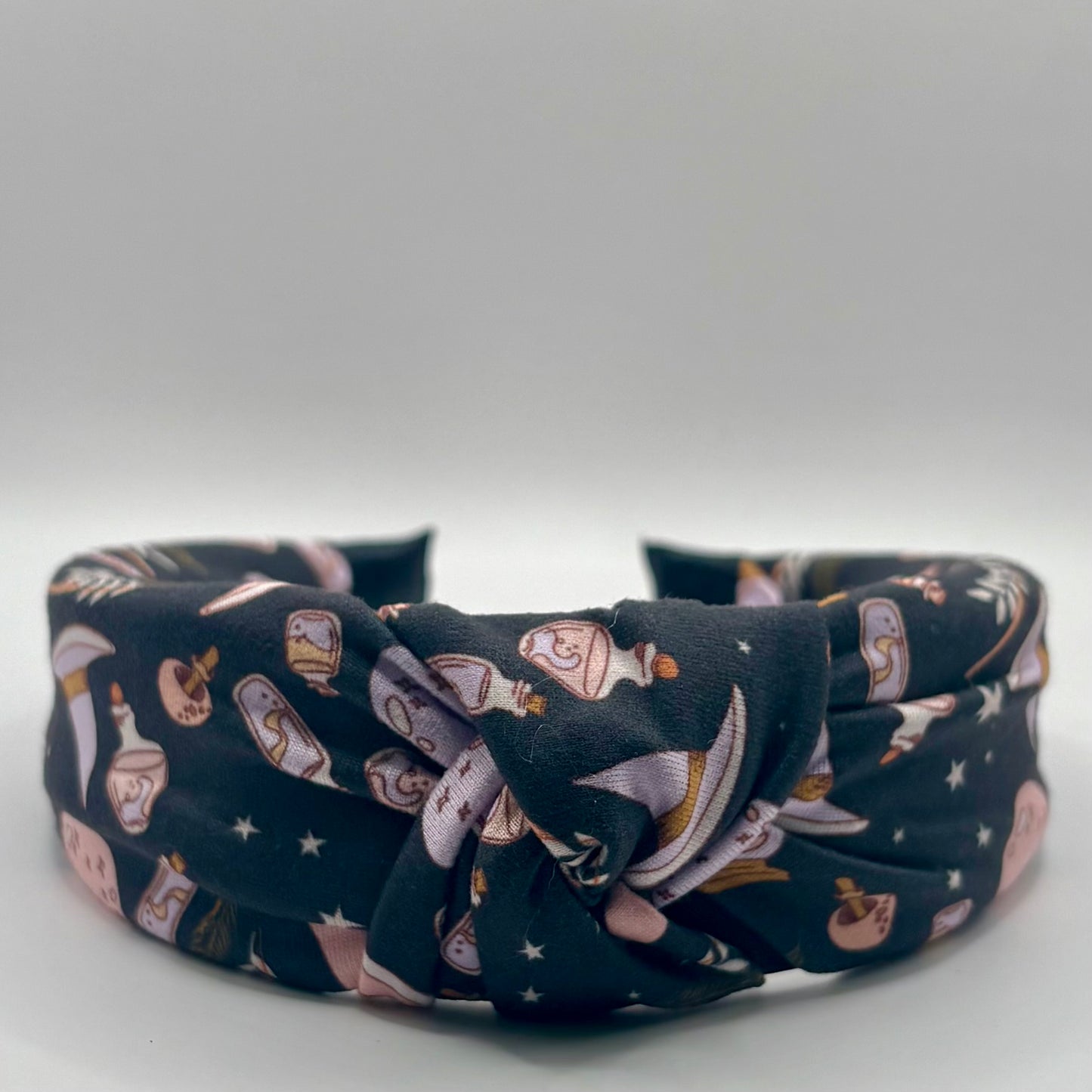 Hard Headband 1.5 Inch- Witch