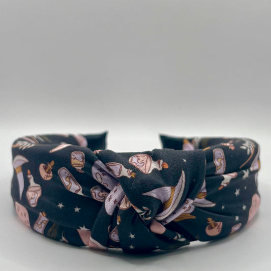 Hard Headband 1.5 Inch- Witch