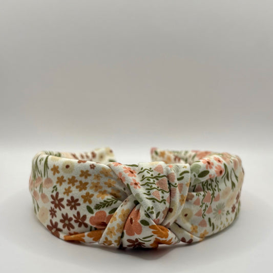 Hard Headband 1.5 Inch- Springtime Blooms