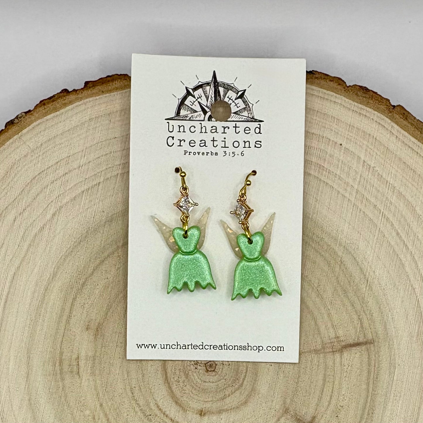 Earring- Sparkly Tinker Fairy