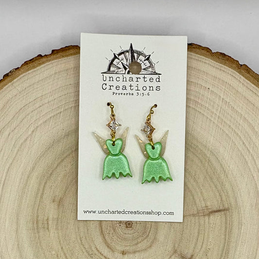 Earring- Sparkly Tinker Fairy