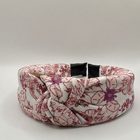 Hard Headband 1.5 Inch- Highland Cows