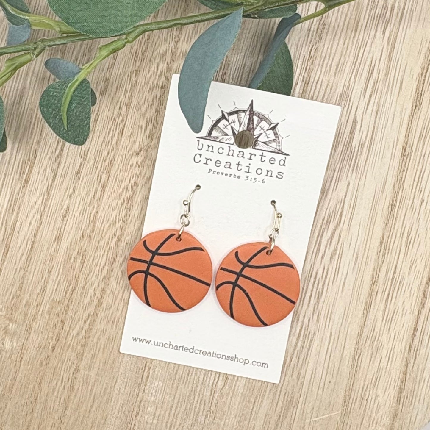 Earring- Basketball