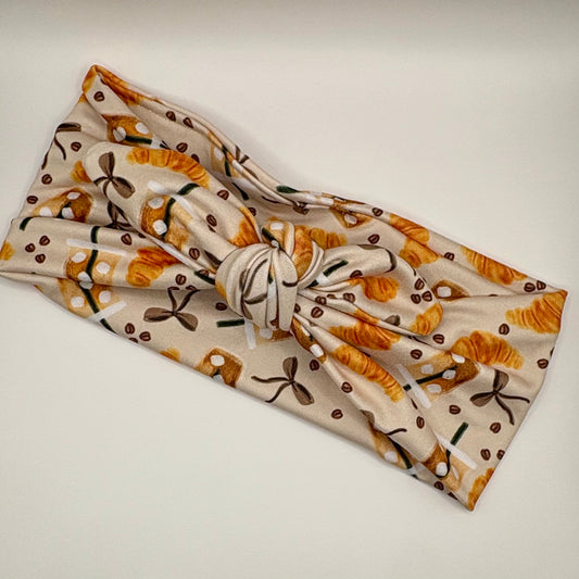 Tie- Coffee and Croissants