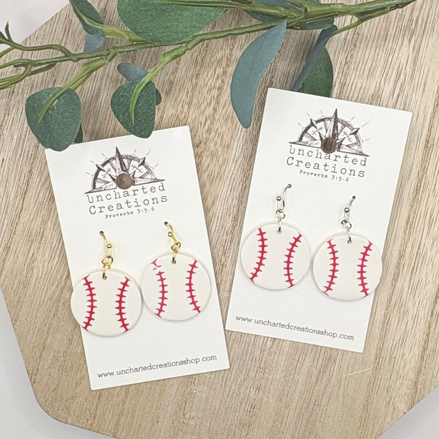 Earring- Baseball
