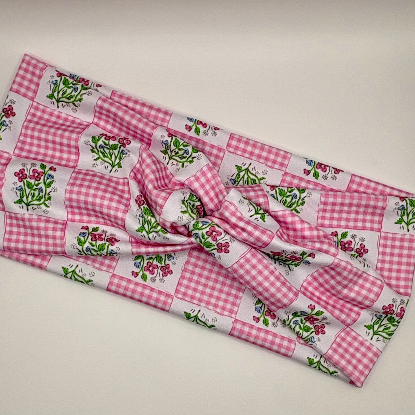 Turban- Pink Quilt