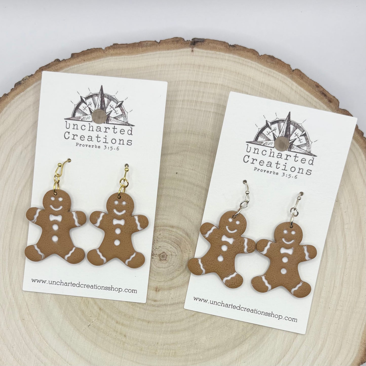 Earring- Gingerbread Men