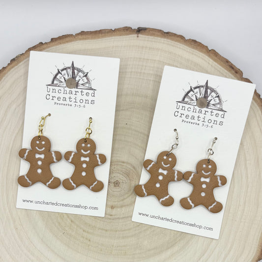 Earring- Gingerbread Men