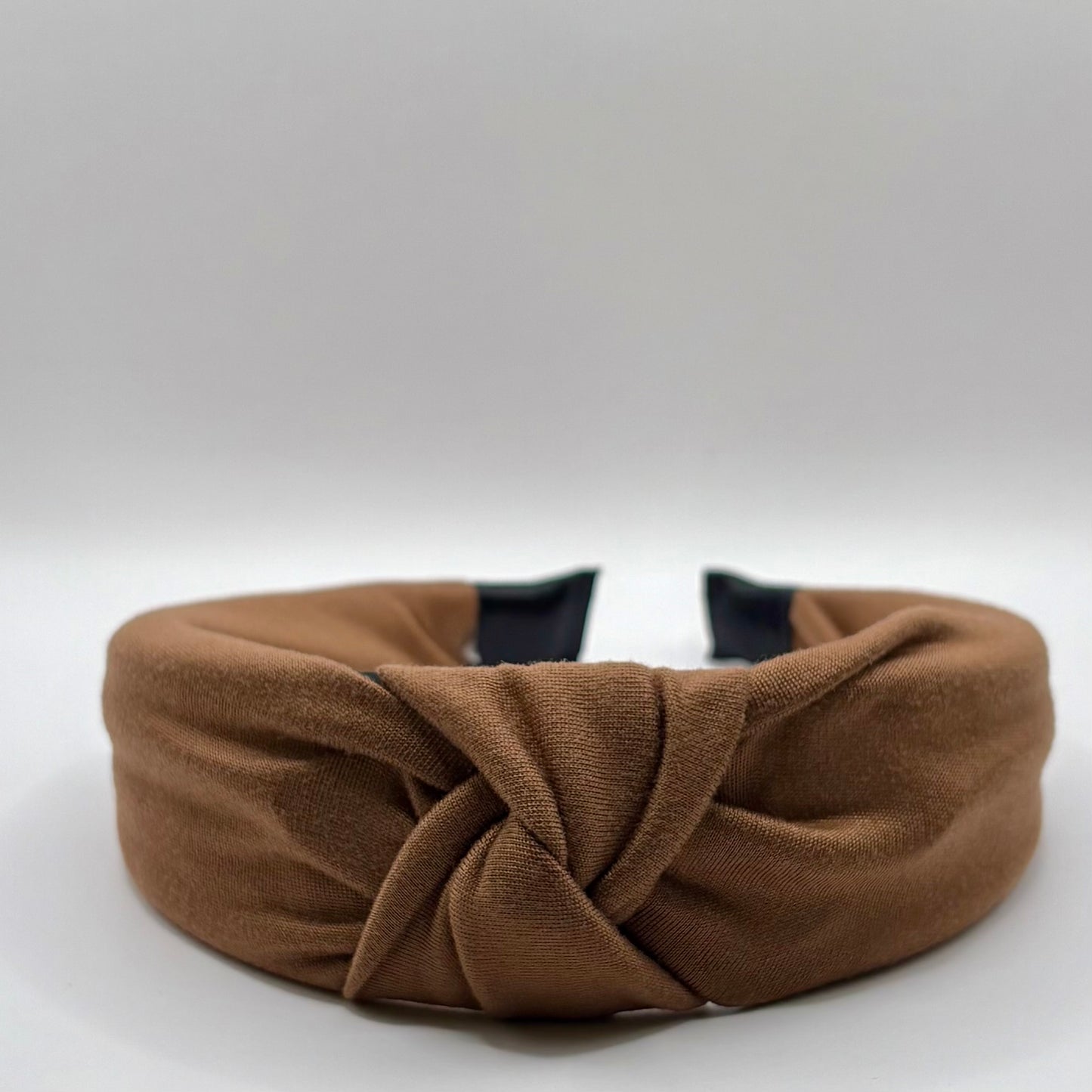 Hard Headband 1.5 Inch- Brown