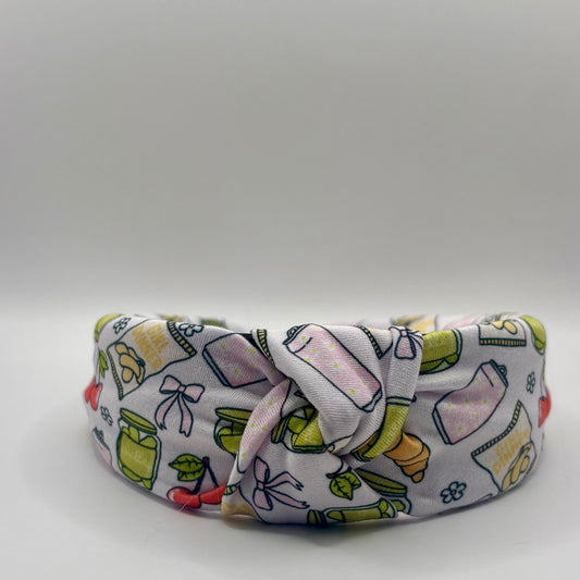 Hard Headband 1.5 Inch- Girl Dinner