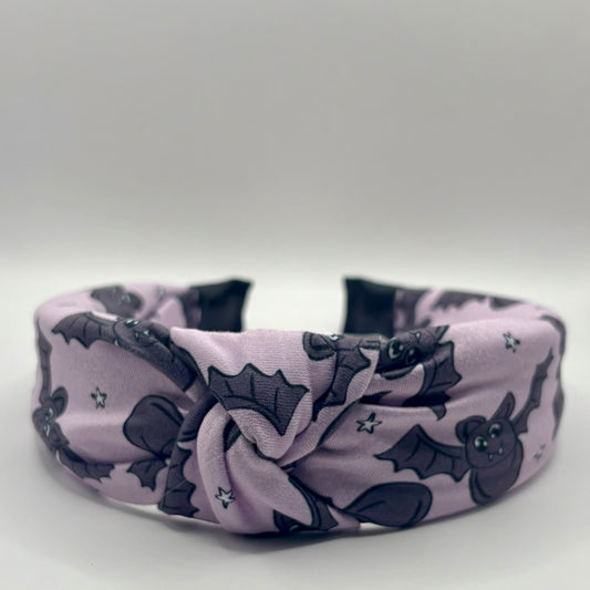 Hard Headband 1.5 Inch- Bats