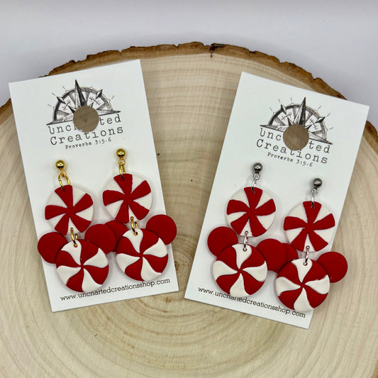 Earring- Mouse Peppermint