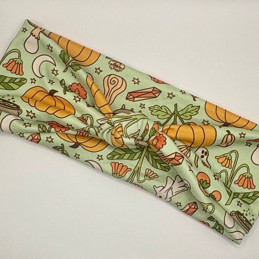 Knot- Pumpkins and Mushrooms