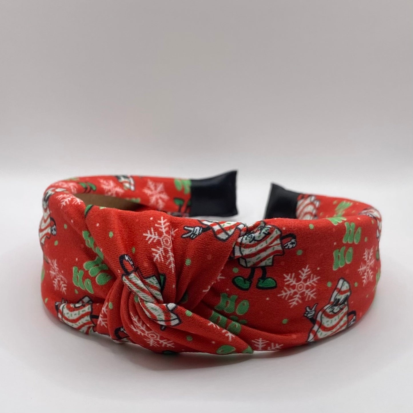 Hard Headband 1.5 Inch- Christmas Cakes