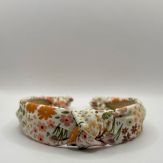 Hard Headband 1 Inch- Springtime Blooms