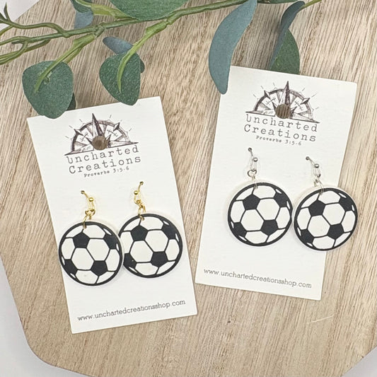 Earring- Soccer