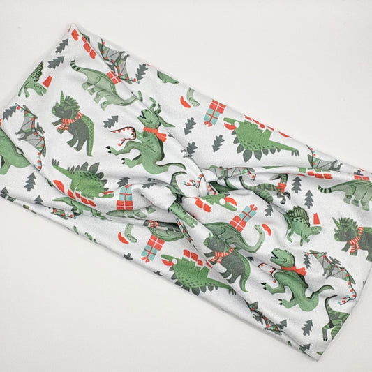 Turban- Christmas Dinos