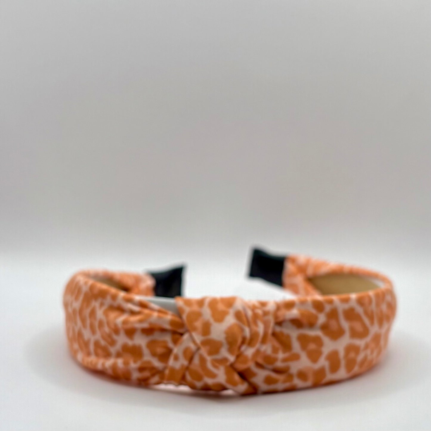 Hard Headband 1 Inch- Coral Cheetah