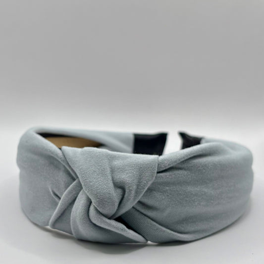 Hard Headband 1.5 Inch- Light Grey