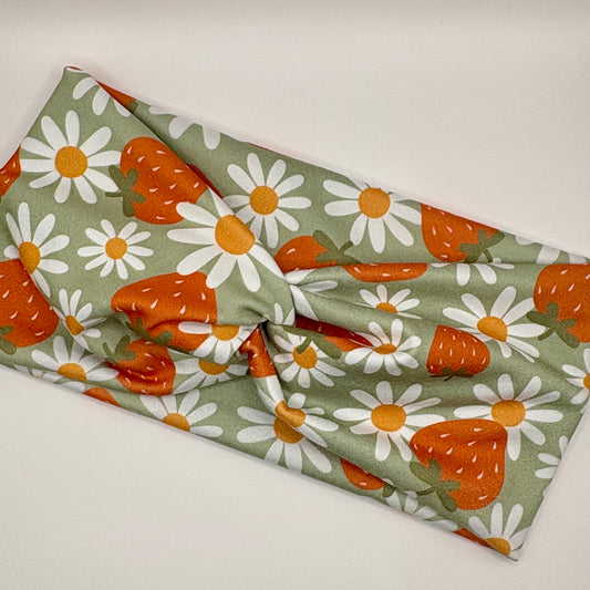Turban- Strawberries and Sage