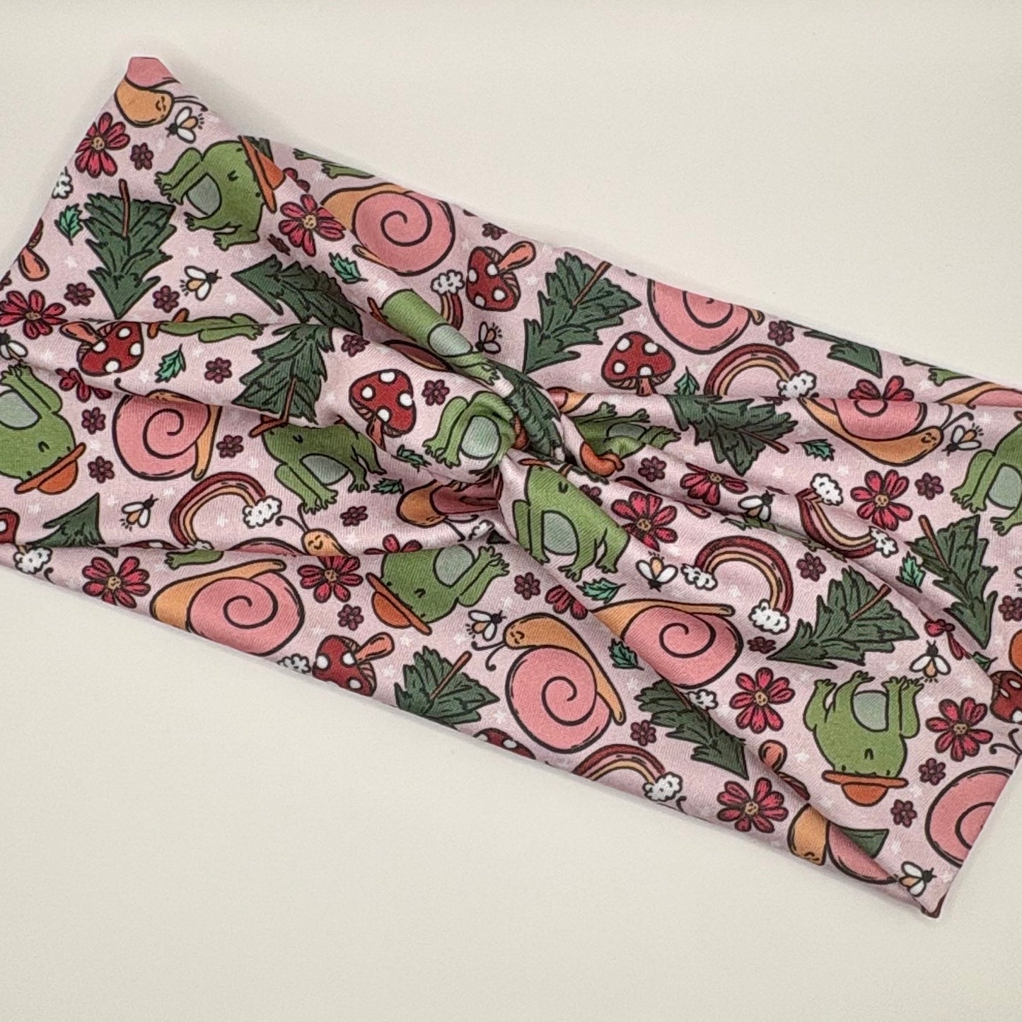 Turban- Spring Frogs and Snails