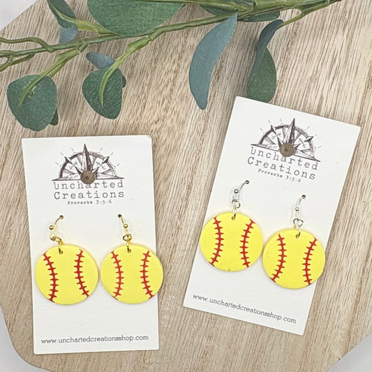 Earring- Softball