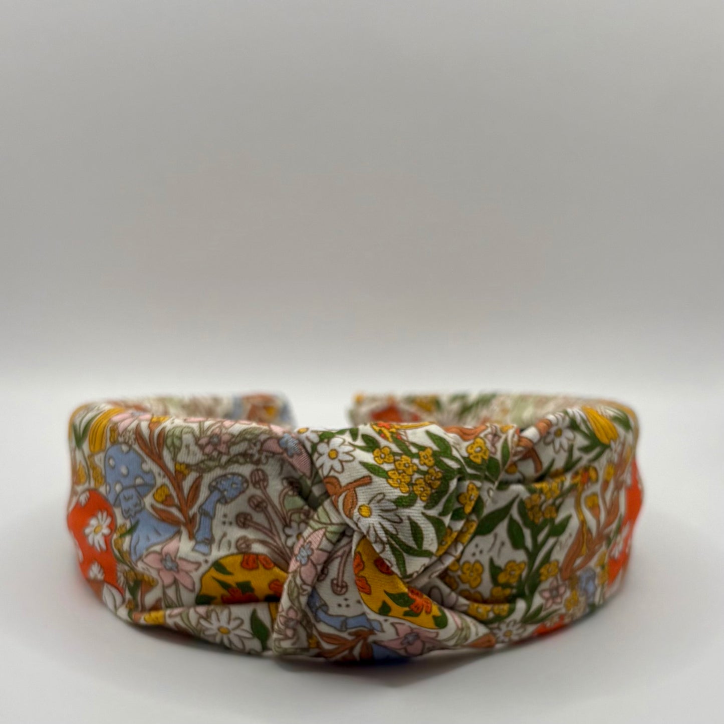 Hard Headband 1.5 Inch- Magical Mushrooms
