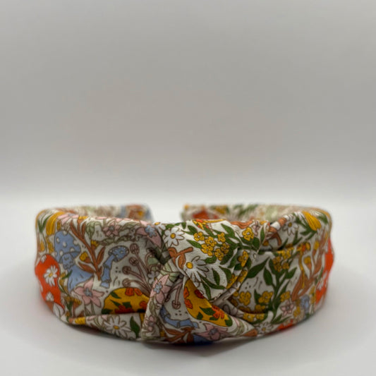 Hard Headband 1.5 Inch- Magical Mushrooms