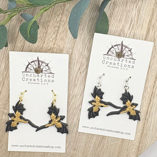 Earring- Dragon Family